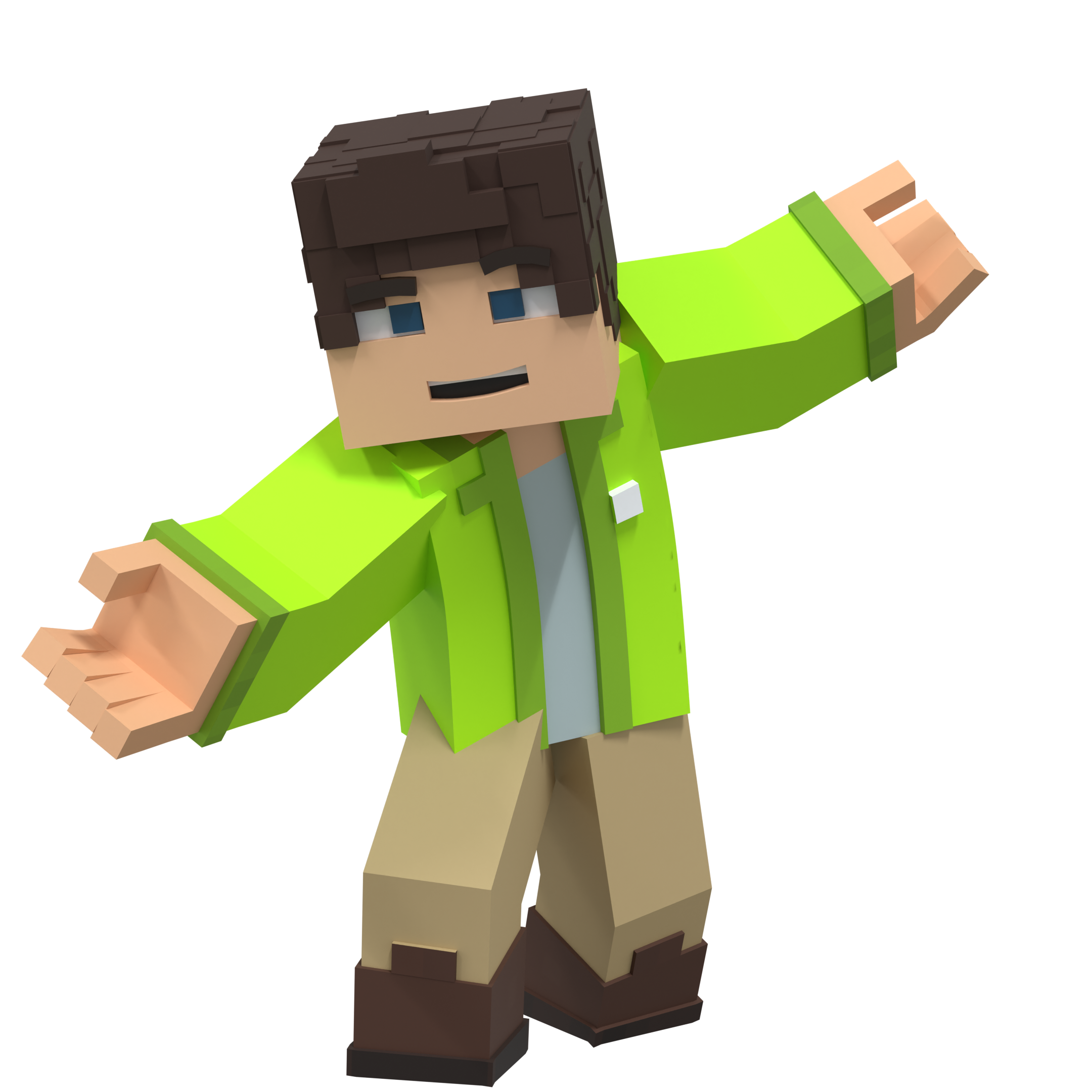 Apex character presenting Minecraft server plans