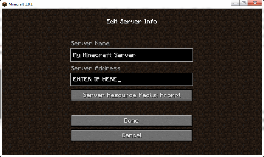 minecraft 1.13 server launcher