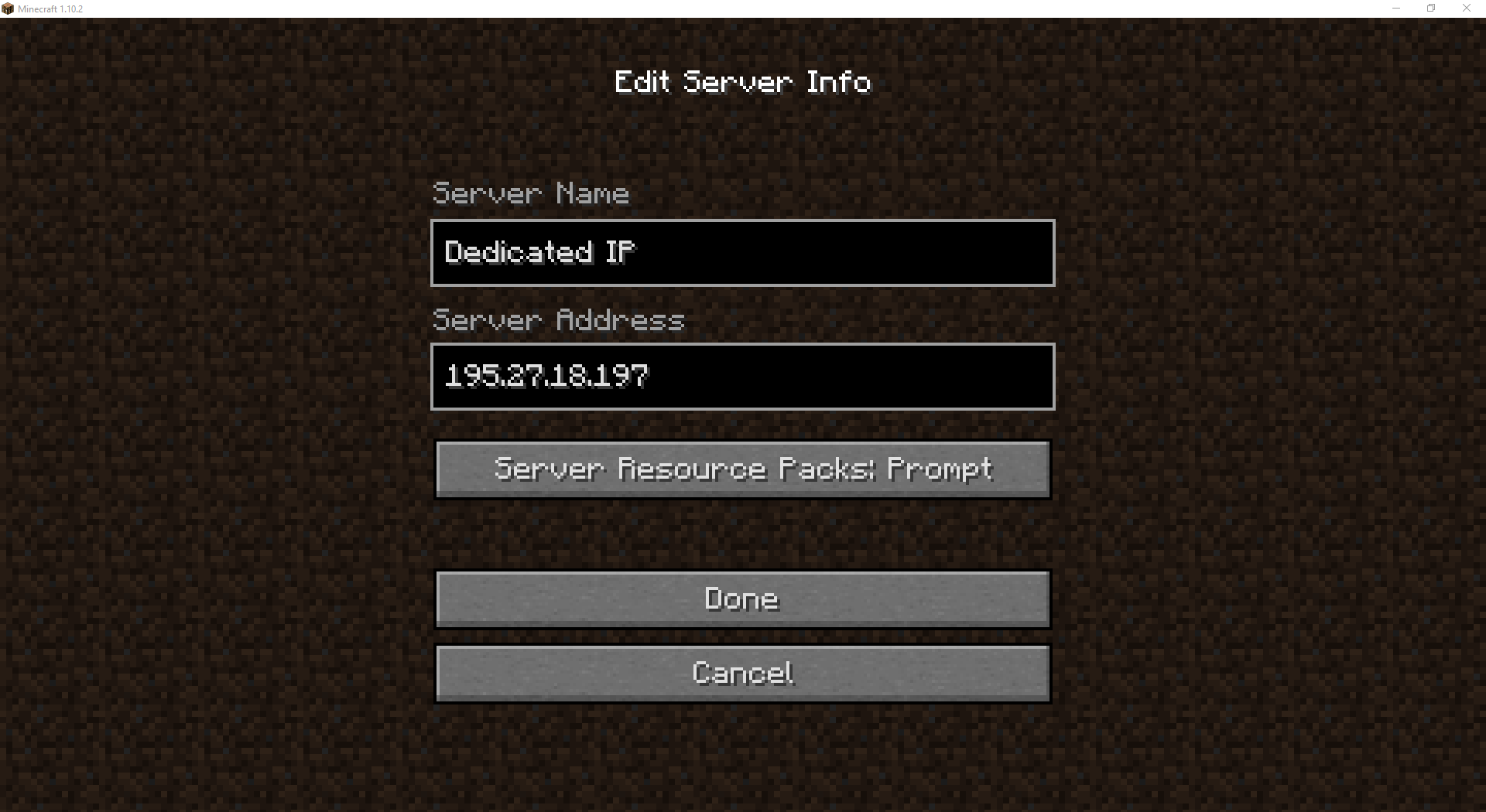 skyblock server ip