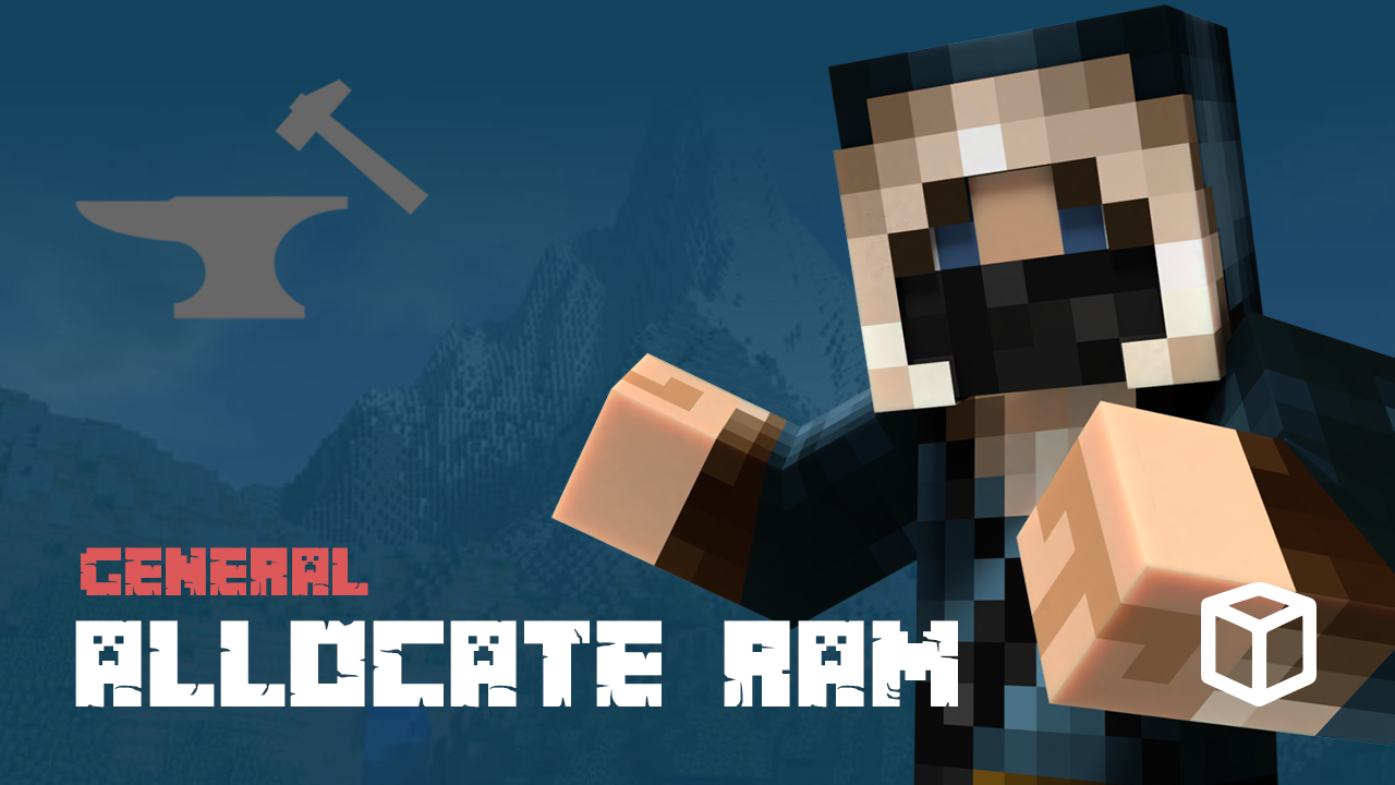how to allocate minecraft launcher more ram