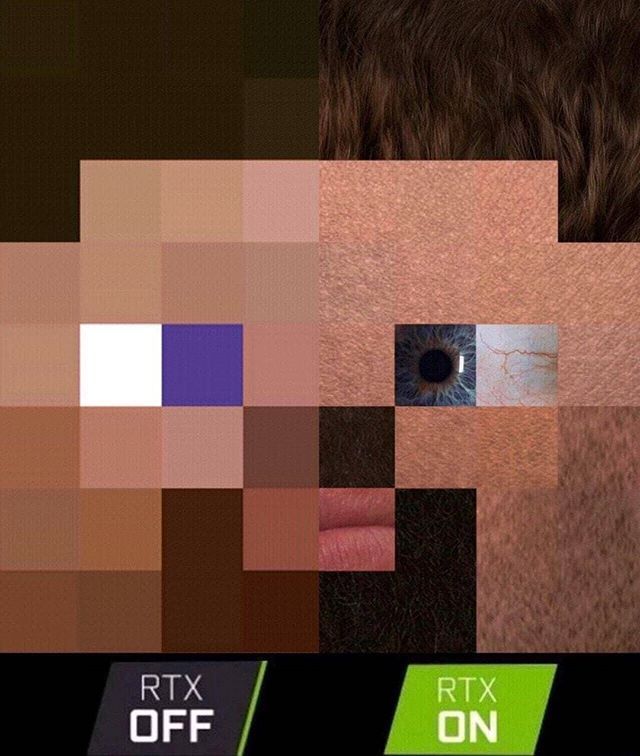 Minecraft Rtx Memes